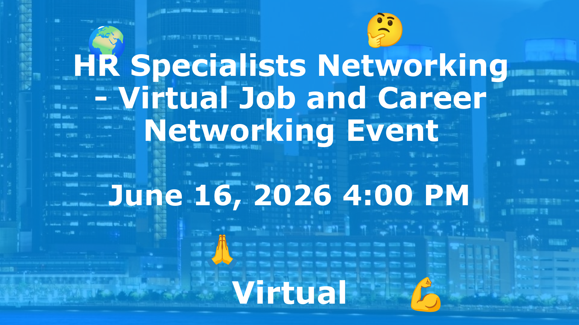 HR Specialists Networking - Virtual Job and Career Networking Event event image